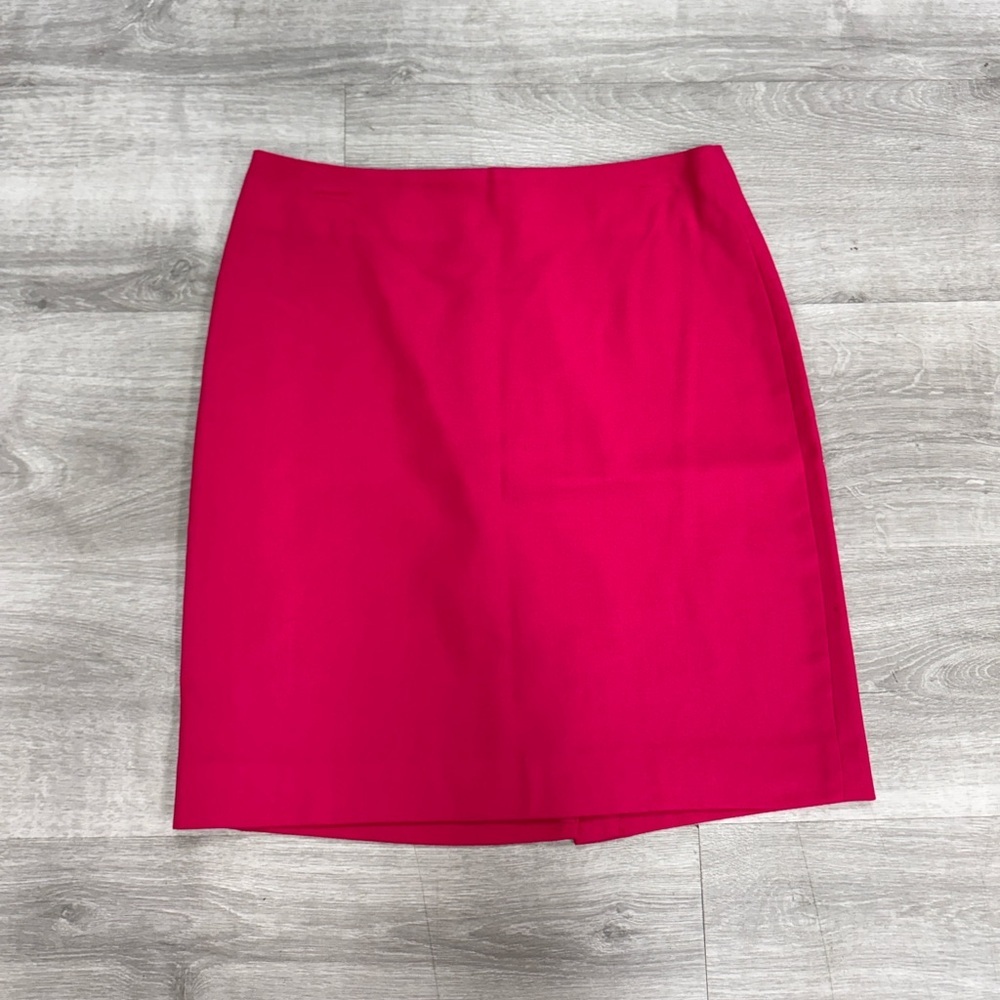 Talbots Vibrant Pink Pencil Skirt Size 6